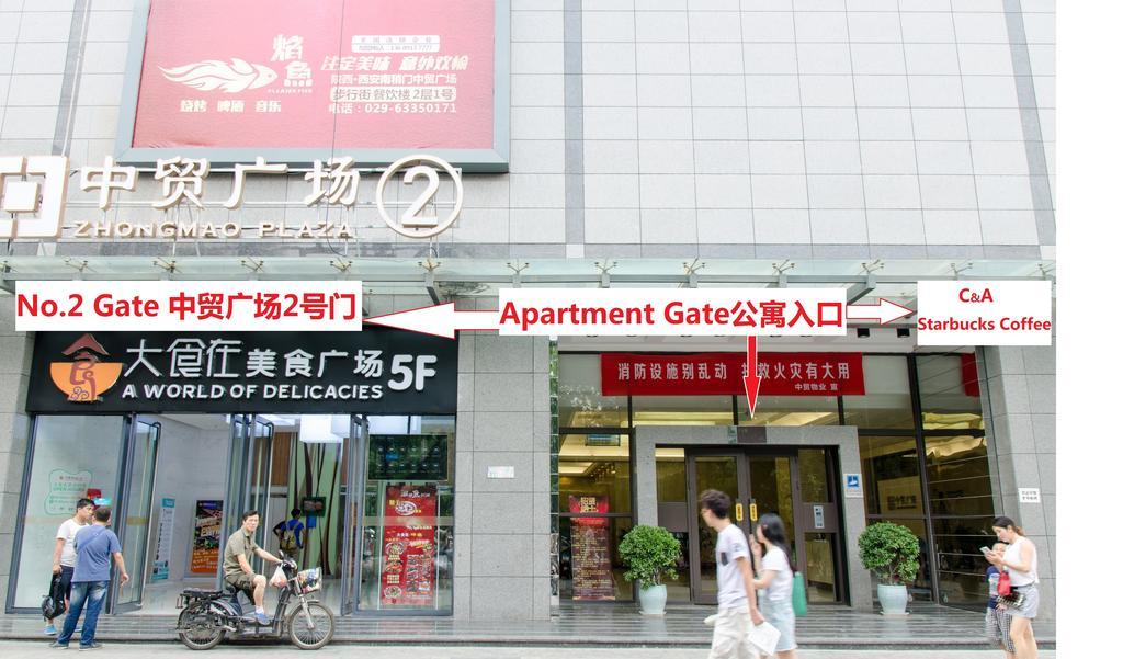 Mark And Henry Apartment Xi'An South Gate/City Wall Екстер'єр фото